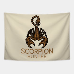 Scorpion Hunter Outdoor Bug Hunter Tapestry