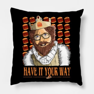 Stephen King as Burger King Pillow