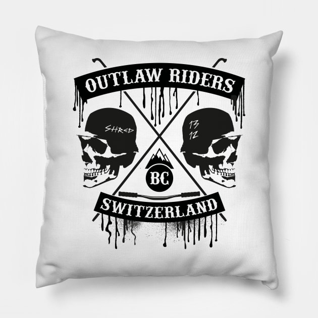 Ride hard! Pillow by ZOO RYDE