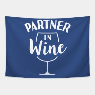 partner in wine 1 Tapestry