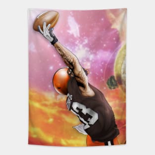 ODELL BECKHAM JR / ONE HAND CATCH Tapestry