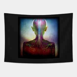 XENOS VII - AN ALIEN ENTITY Tapestry