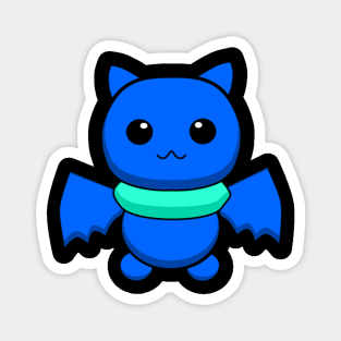 Blue bat Magnet