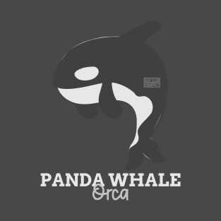 Funny Animal Name Meme Panda Whale ORCA T-Shirt