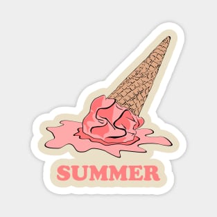 Summer Ice Cream Magnet