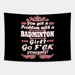 Badminton Shuttlecock Sport Gift Idea Tapestry