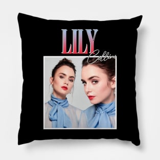 Lily Collins Pillow