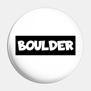 Boulder box Pin