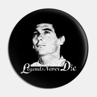 Legend Nver Dies Ayrton Senna Pin