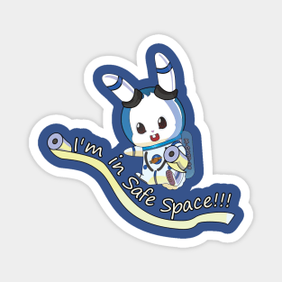 Bunny Boy in Safe Space Magnet