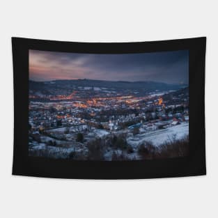 Pontardawe from Elephant Rock, Swansea Valley Tapestry