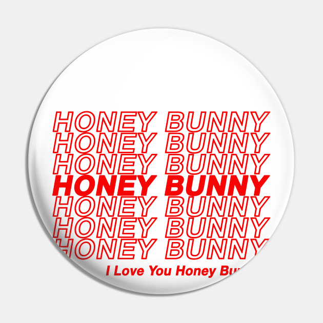 Honey Bunny  † Typography Design Pin by CultOfRomance