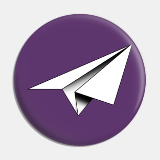 Paper Plane Pin