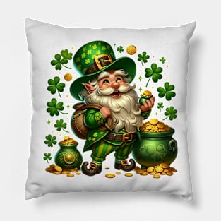 St Patricks Day Leprechaun Pillow