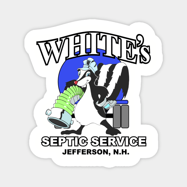 White's Septic Service Magnet by buckbegawk