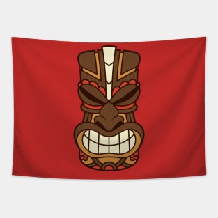 Tiki Head Tapestry