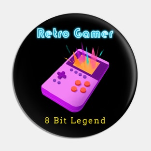 Retro Gamer Logo 26 Pin