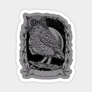 Owl art Magnet