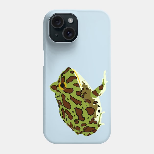 Ornate Pacman Frog Phone Case by stargatedalek