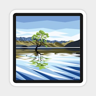 Wanaka Tree Summer Magnet