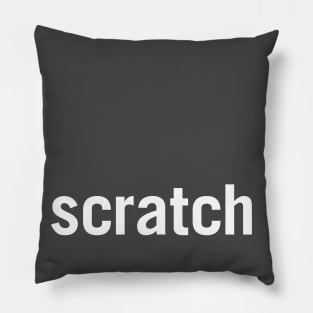 scratch Pillow