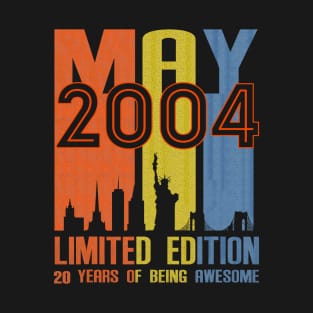 May 2004 20 Years Of Being Awesome Limited Edition T-Shirt