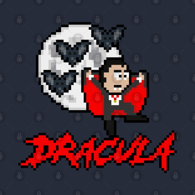 8-Bit Dracula by WithoutYourHead