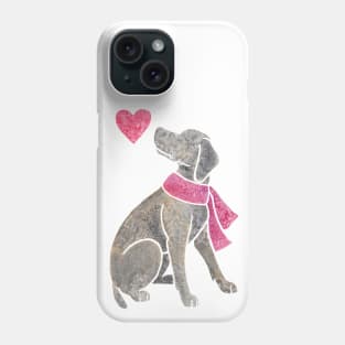 Watercolour Weimaraner Phone Case