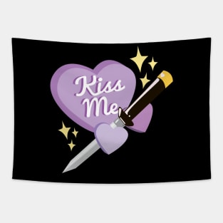 Kiss Me Candygram Tapestry