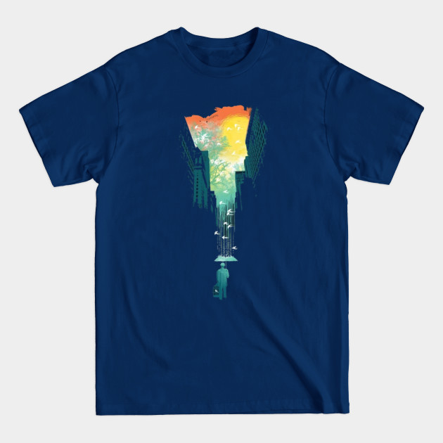 Discover Blue Skies Smiling at me - Artsy Style - T-Shirt