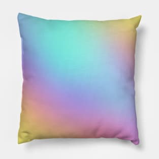 Soft Colors Gradient Pillow