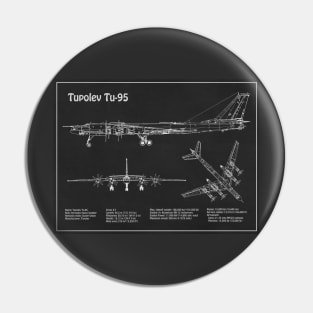 Tupolev Tu-95 Bear Bomber - PD Pin