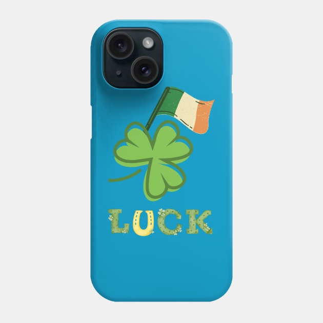 Luck.Irish flag Phone Case by Anatoliy Smirnov