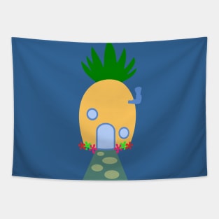 Under Sea Pineapple Tapestry