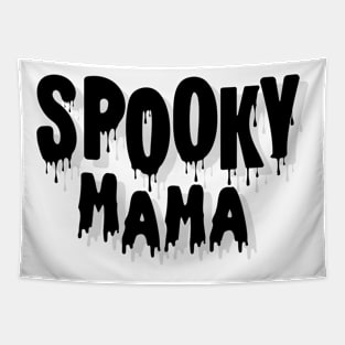 Black and White Simple Halloween Tapestry