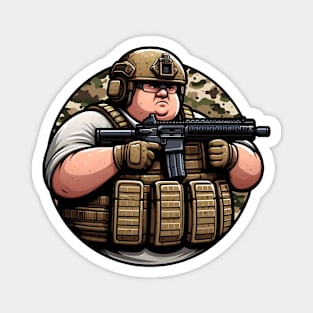 Tactical Fatman Magnet