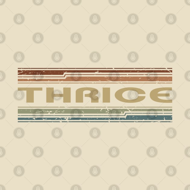 Thrice Retro Lines by casetifymask