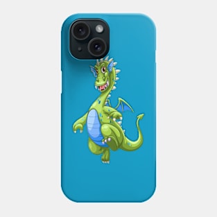 Green Dragon Cartoon Character Phone Case