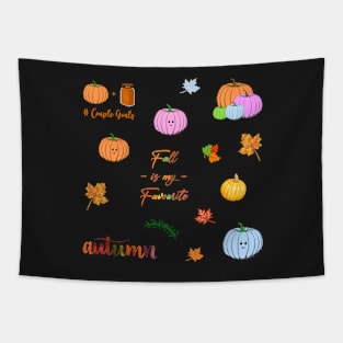Autumn/Fall Design Sticker Pack Tapestry