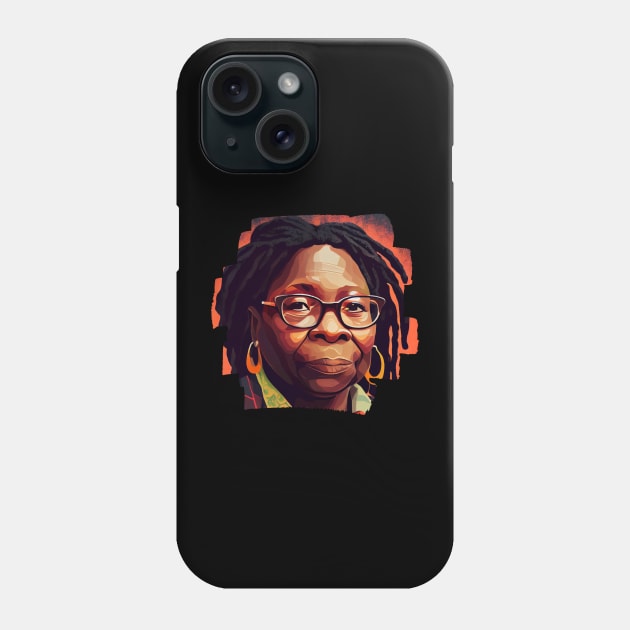 Whoopi Goldberg Phone Case by Pixy Official