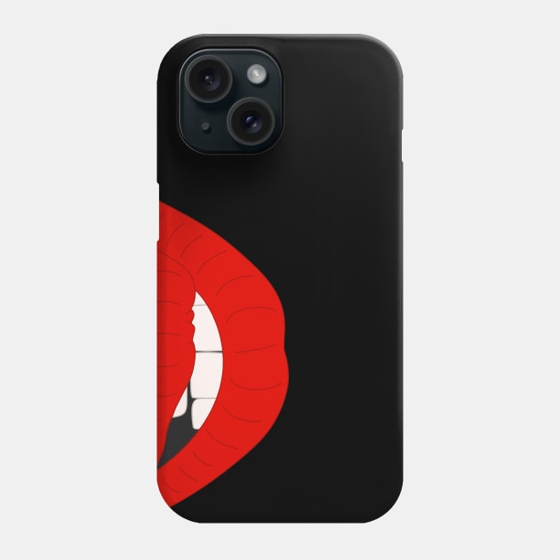 Rocky Horror Lips Phone Case by SpectreSparkC