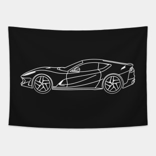 Ferrari 812 Superfast Tapestry