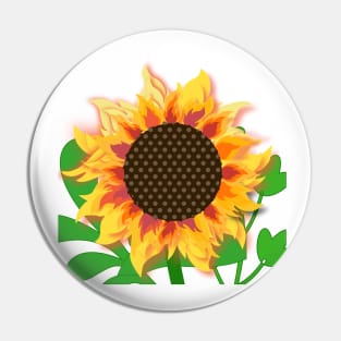 Sunflower Pin