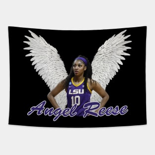 angel reese Tapestry