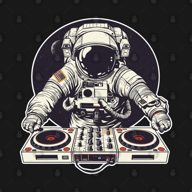 Astronaut DJ by NineBlack