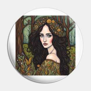 Eva Green as a fairy in the woods Pin