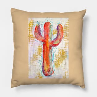 Electric Cactus Pillow