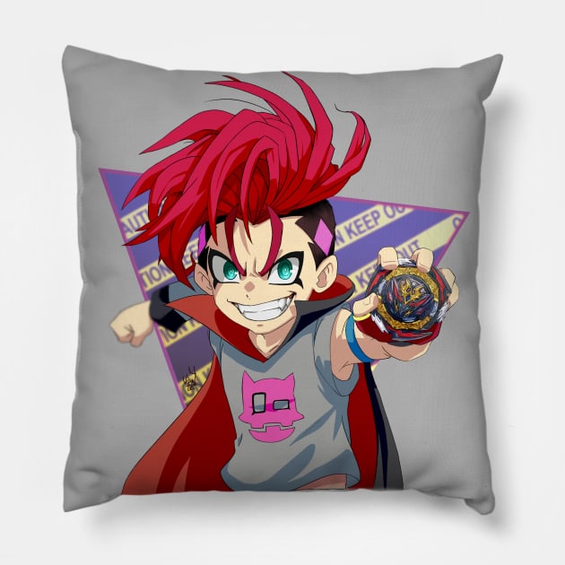 Shu Kurenai from Beyblade Burst from TeePublic