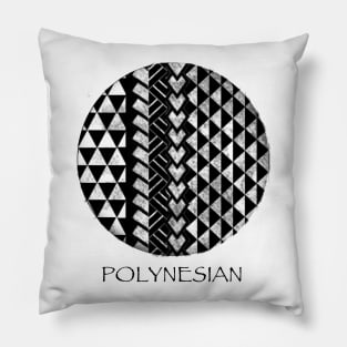 Polynesian Print 6 Pillow