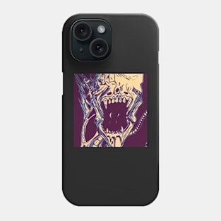 Horror face Phone Case